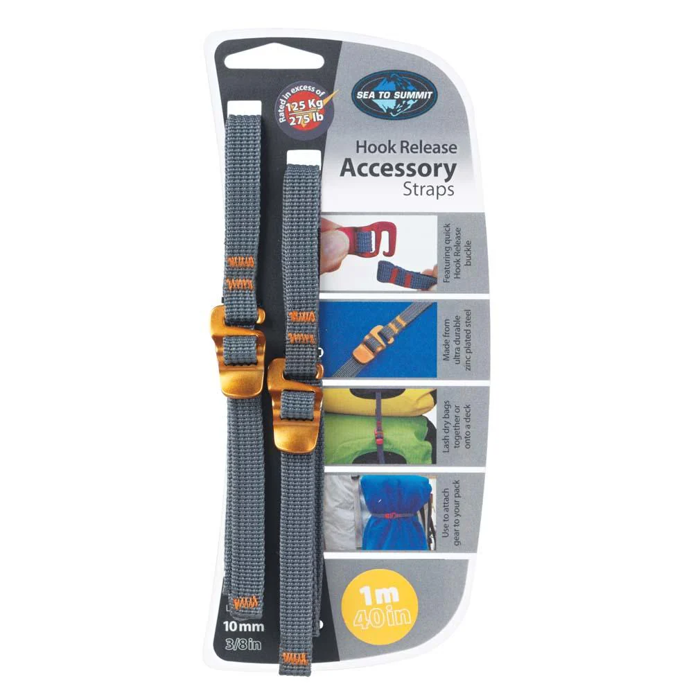 10 mm Accessory Straps with Hook Release 1M/40"