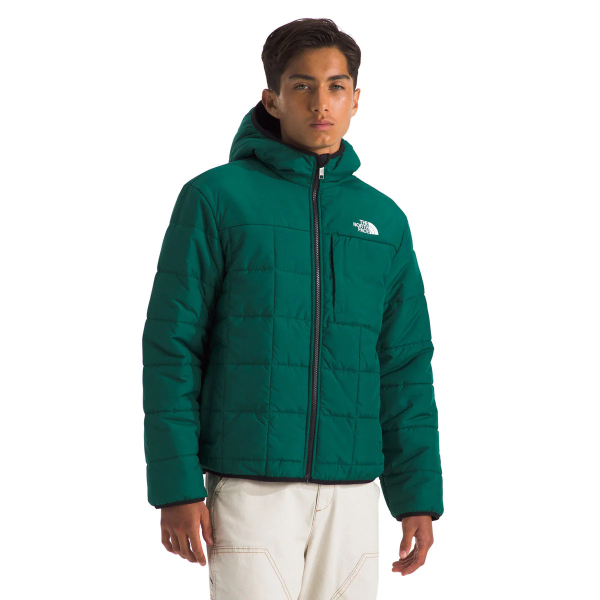 Boys' Reversible Shasta Full Zip Hooded Jacket - Image 4