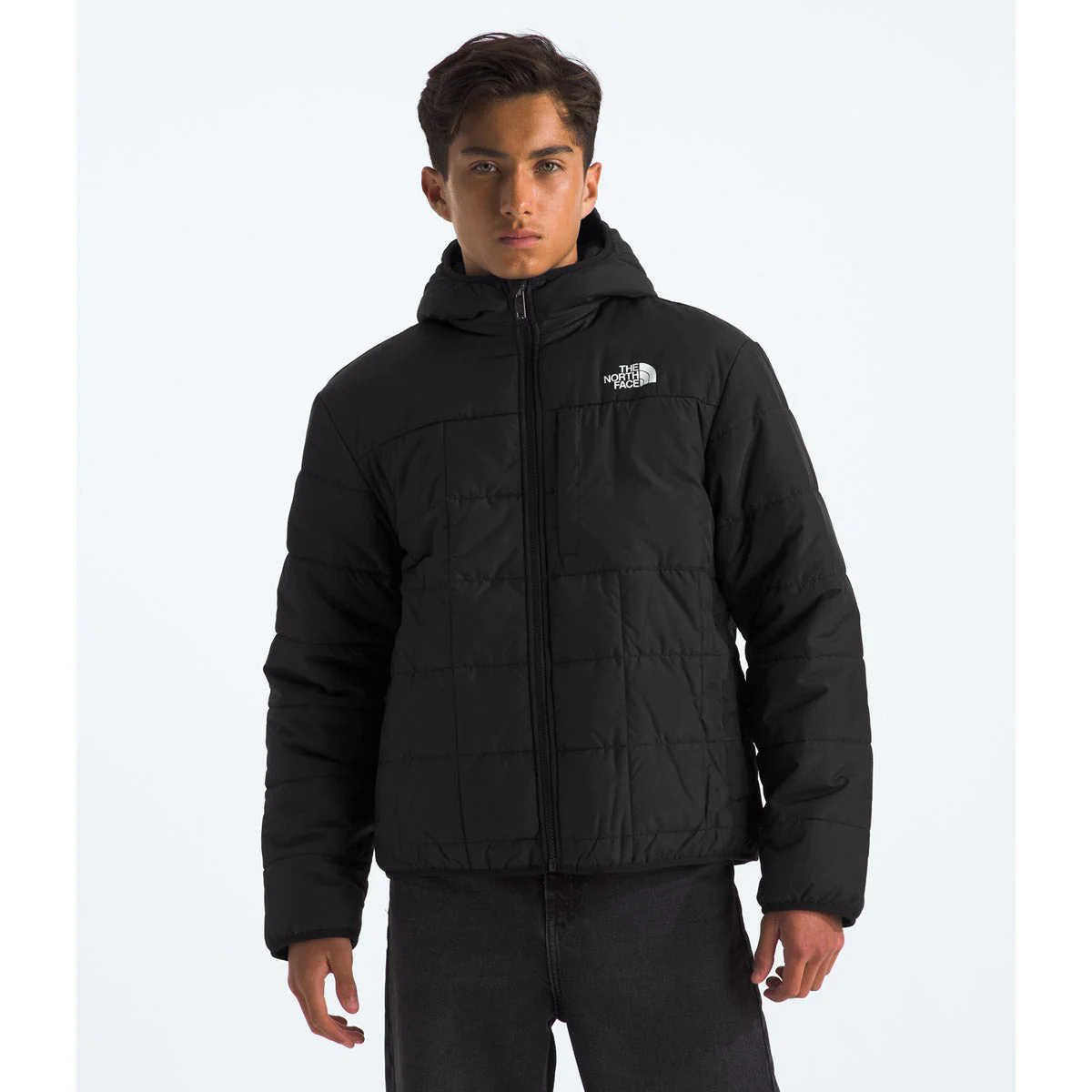 Boys' Reversible Shasta Full Zip Hooded Jacket - Image 5