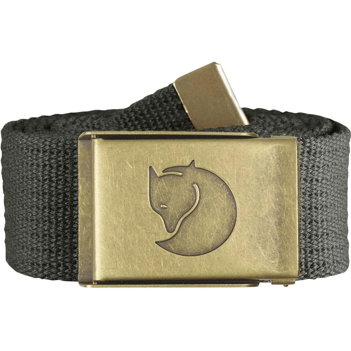 Canvas Brass Belt - 4 cm - Image 3