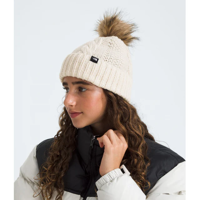 Kids' Oh Mega Fur Pom Beanie - Image 2