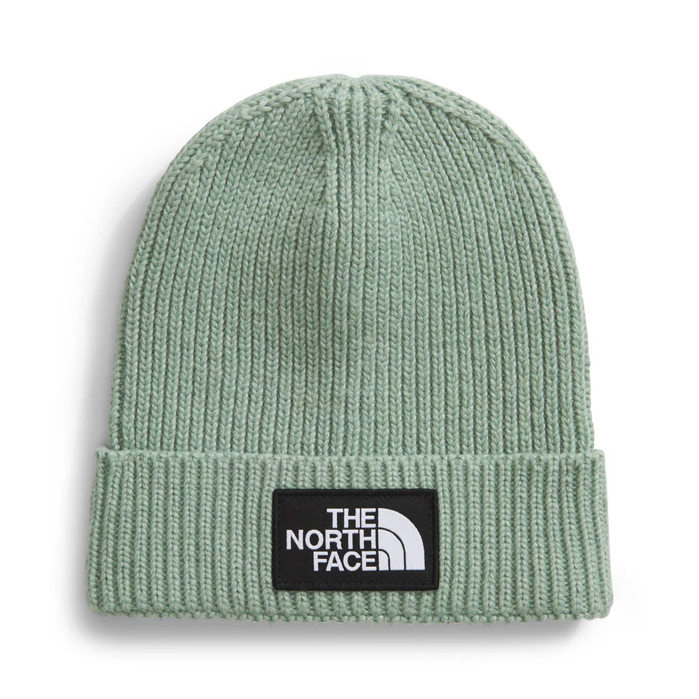 K TNF Logo Box Cuffed Beanie - Image 2