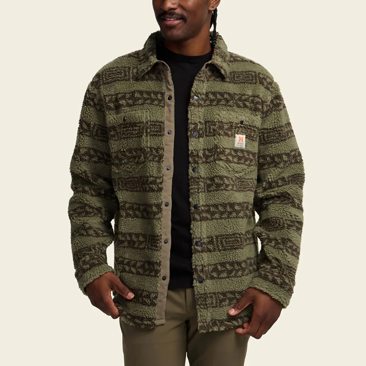 Men's Allegheny Fleece Overshirt - Image 2
