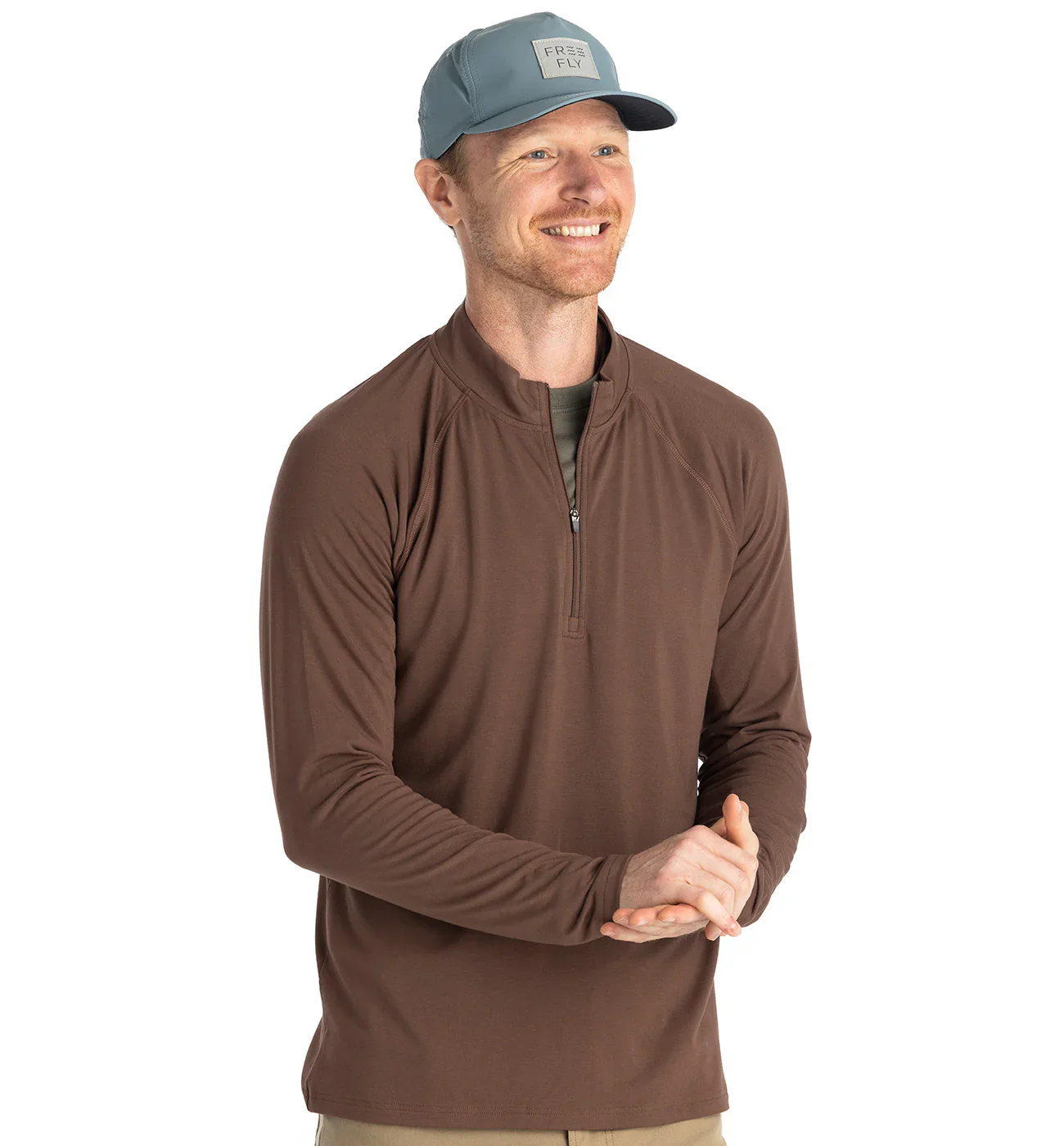 Men's Bamboo Flex Quarter Zip - Image 3