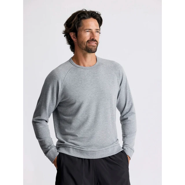 Men's Bamboo Lightweight Fleece Crew - Image 2