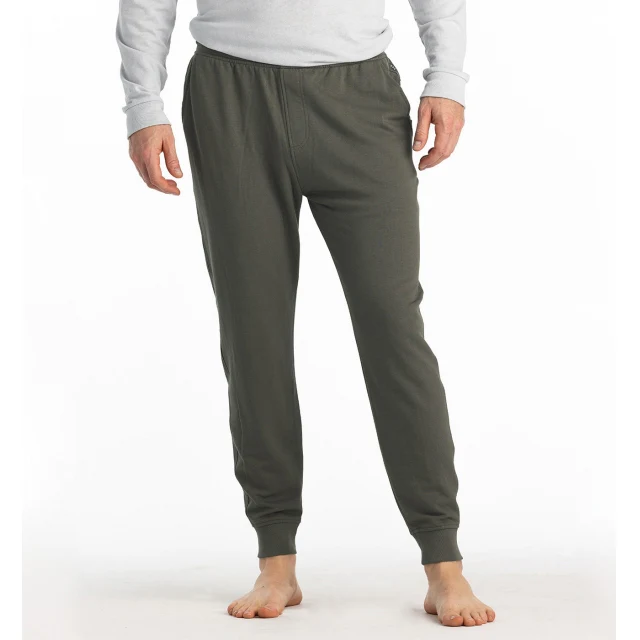Mens Bamboo Lightweight Fleece Jogger - Image 3