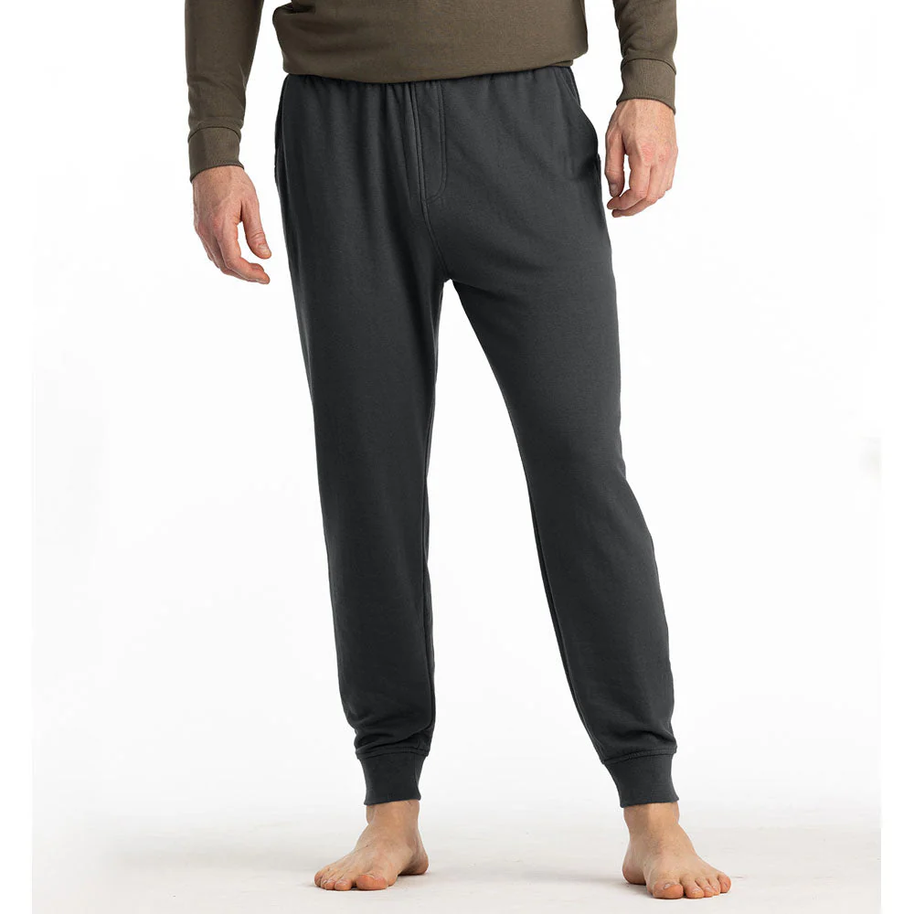 Mens Bamboo Lightweight Fleece Jogger - Image 4