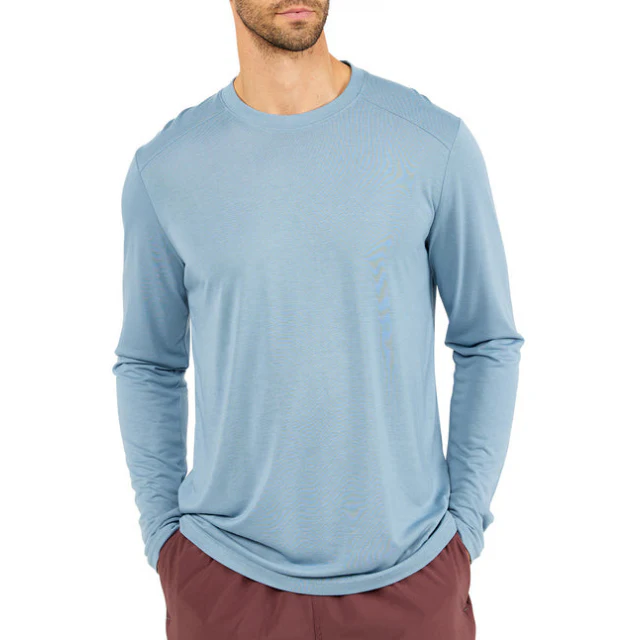 Mens Bamboo Lightweight Long Sleeve - Image 2