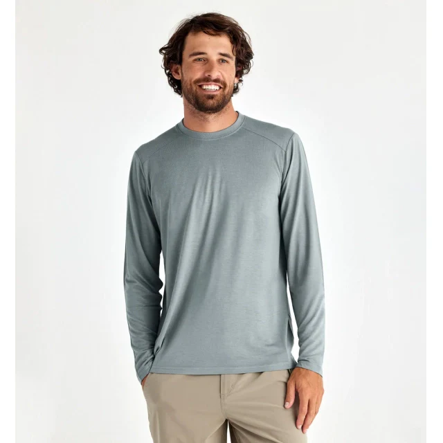 Mens Bamboo Lightweight Long Sleeve - Image 6