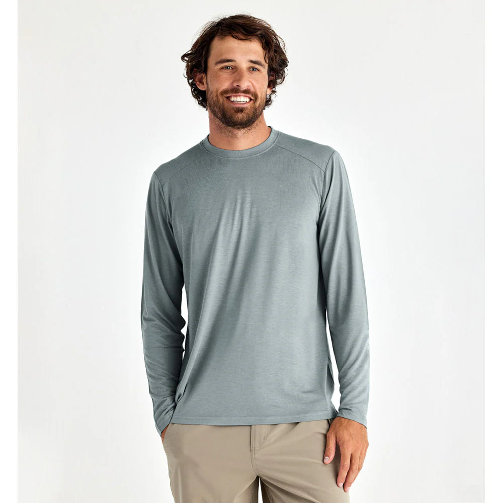 Mens Bamboo Lightweight Long Sleeve - Image 9