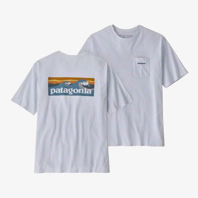 Men's Boardshort Logo Pocket Responsibili-Tee - Image 4