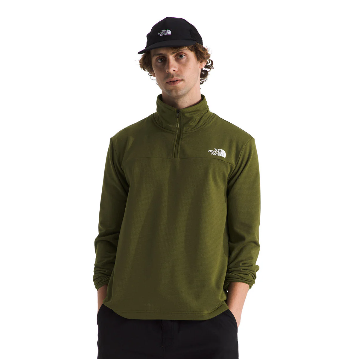 Men's Cedar Trail Grid Fleece ¼ Zip - Image 7