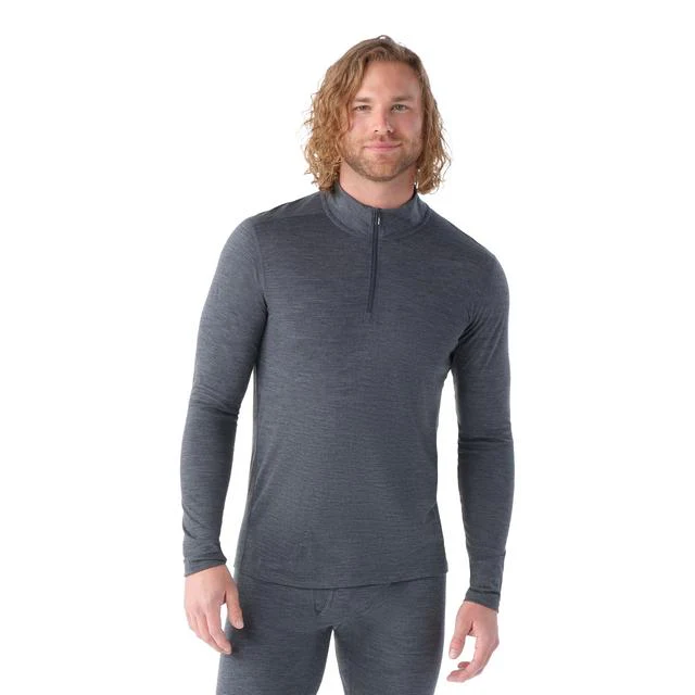 Men's Classic All-Season Merino Base Layer 1/4 Zip - Image 2
