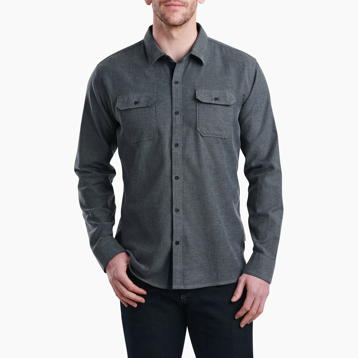 Men's Descendr Flannel Shirt - Image 4