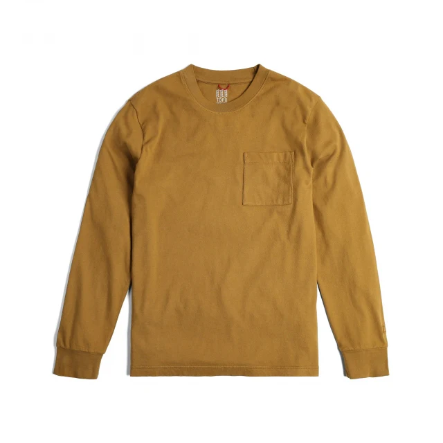 Men's Dirt Pocket Tee Long Sleeve - Image 2