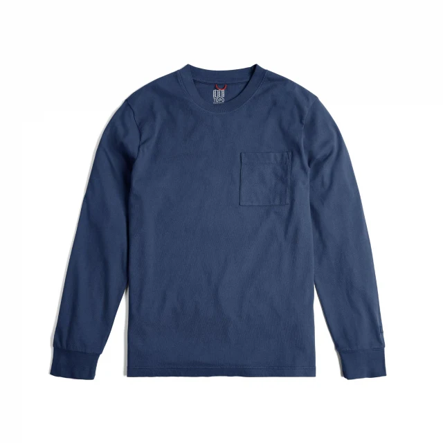 Men's Dirt Pocket Tee Long Sleeve - Image 4