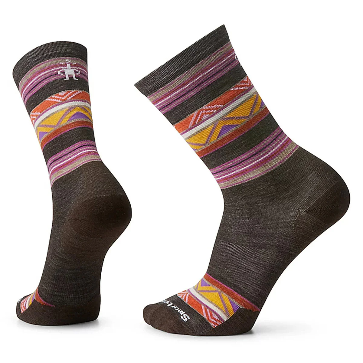 Everyday Zig Zag Valley Crew Socks - Image 2