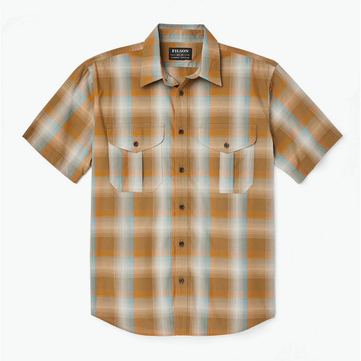 Men's Feather Cloth Short Sleeve Shirt - Image 3
