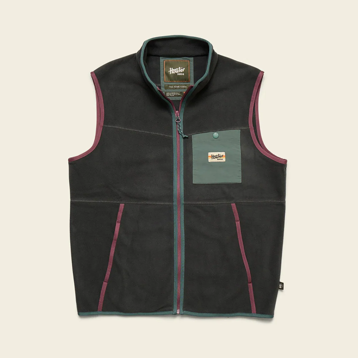 Men's Free Range Fleece Vest - Image 3