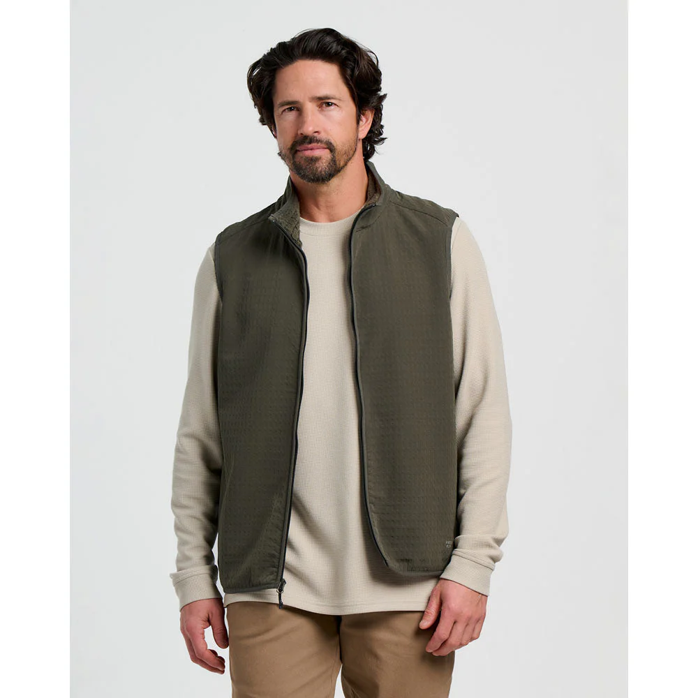 Men's Gridback Fleece Vest - Image 4