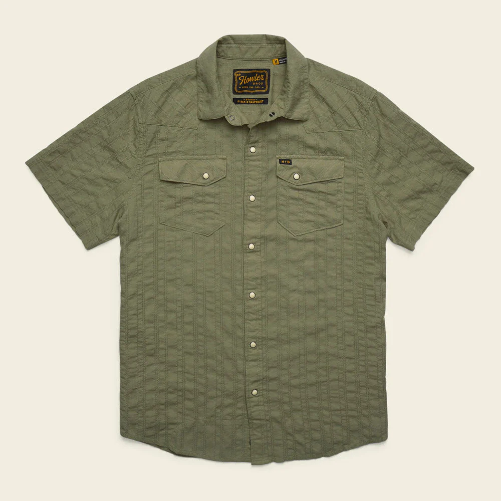 M H Bar B Snapshirt