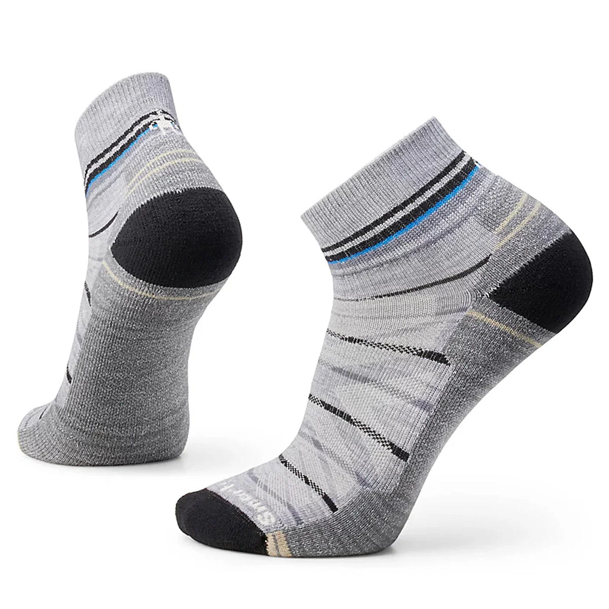 Men's Hike Light Cushion Pattern Ankle Socks - Image 2