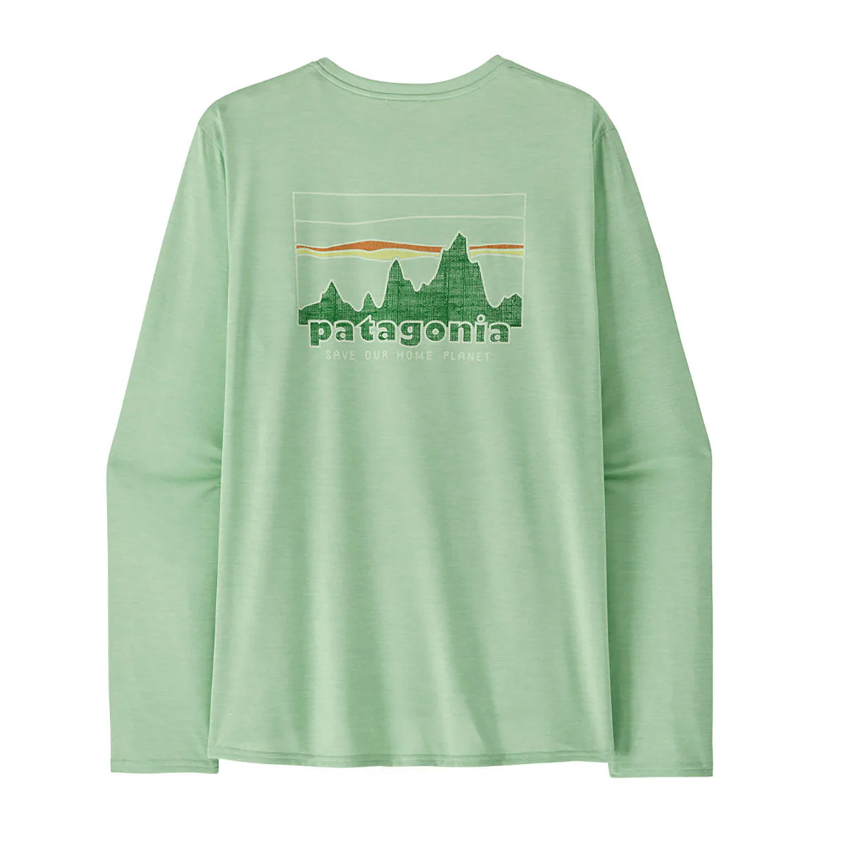 Men's Long-Sleeved Capilene Cool Daily Graphic Shirt - Image 10