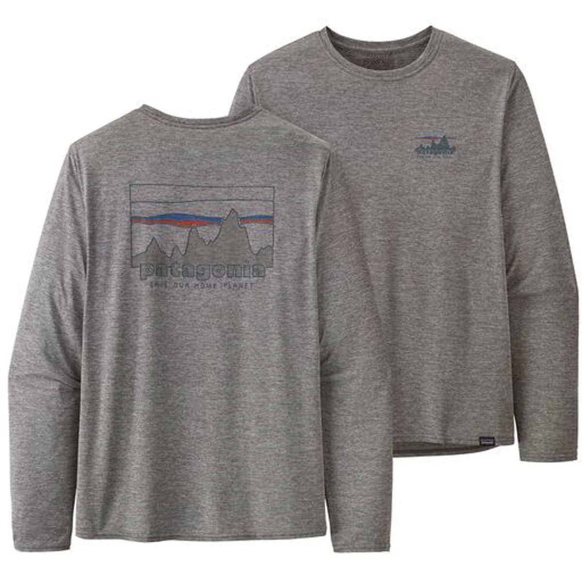 Men's Long-Sleeved Capilene Cool Daily Graphic Shirt - Image 3