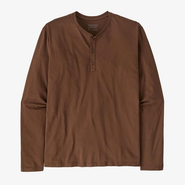 Men's Long-Sleeved Daily Henley - Image 4