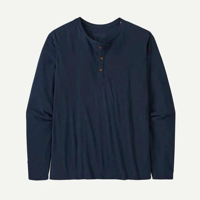Men's Long-Sleeved Daily Henley - Image 7