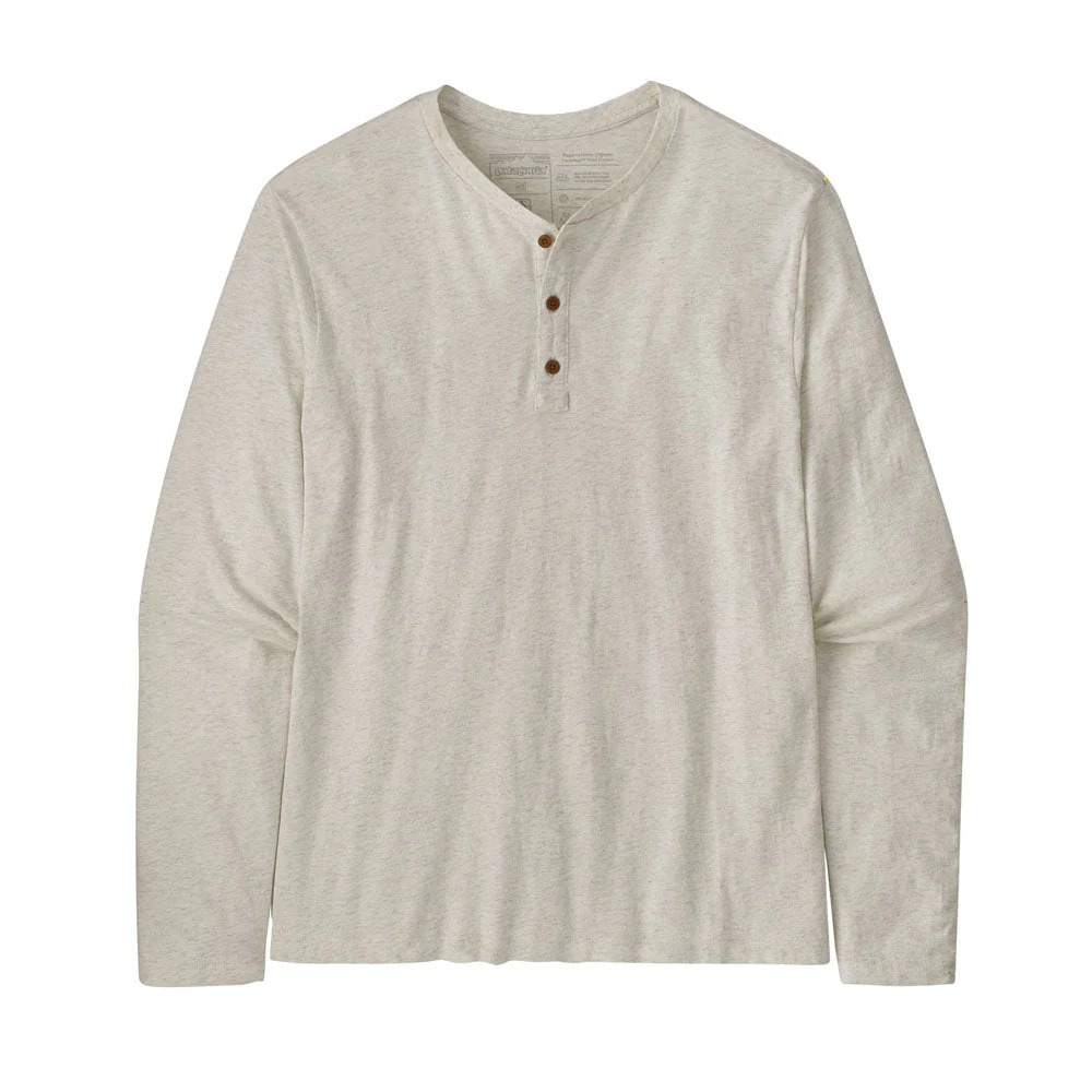 Men's Long-Sleeved Daily Henley - Image 9