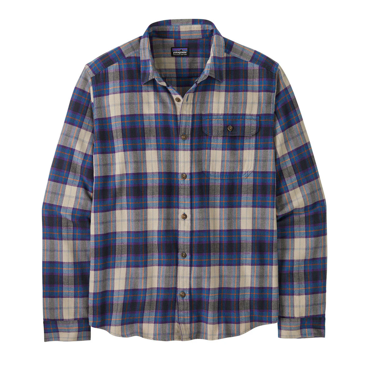 Men's Long-Sleeved Lightweight Fjord Flannel Shirt - Image 3