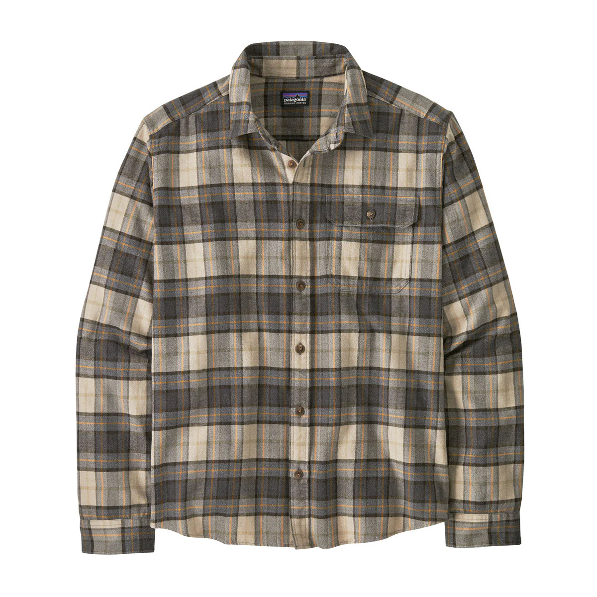 Men's Long-Sleeved Lightweight Fjord Flannel Shirt - Image 4