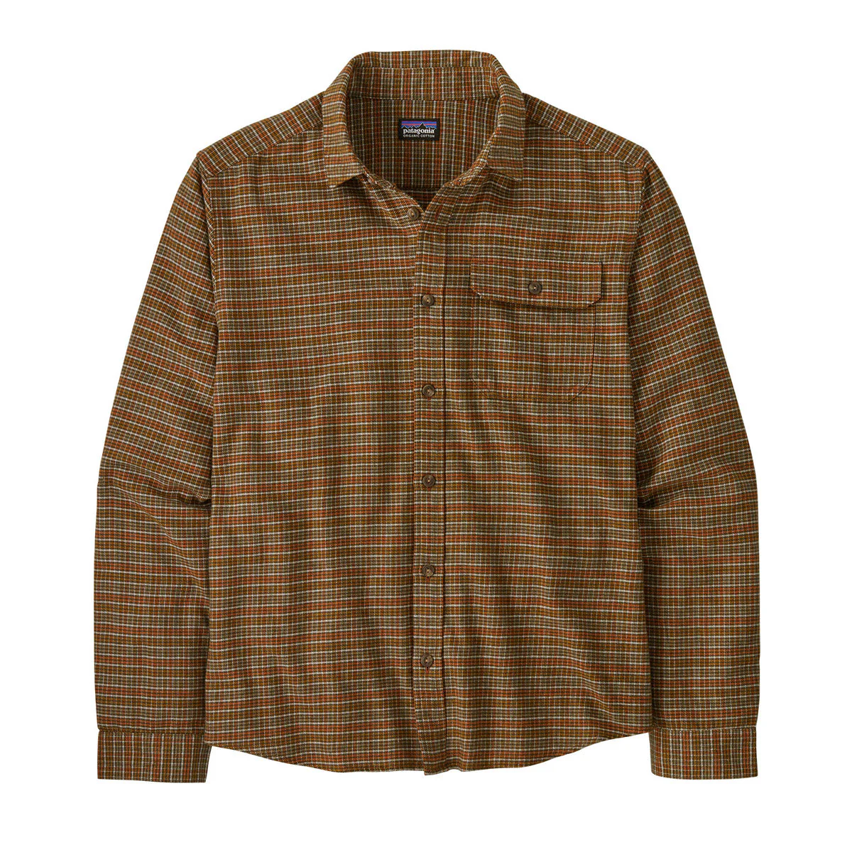 Men's Long-Sleeved Lightweight Fjord Flannel Shirt - Image 5