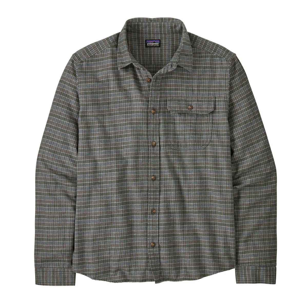 Men's Long-Sleeved Lightweight Fjord Flannel Shirt - Image 6