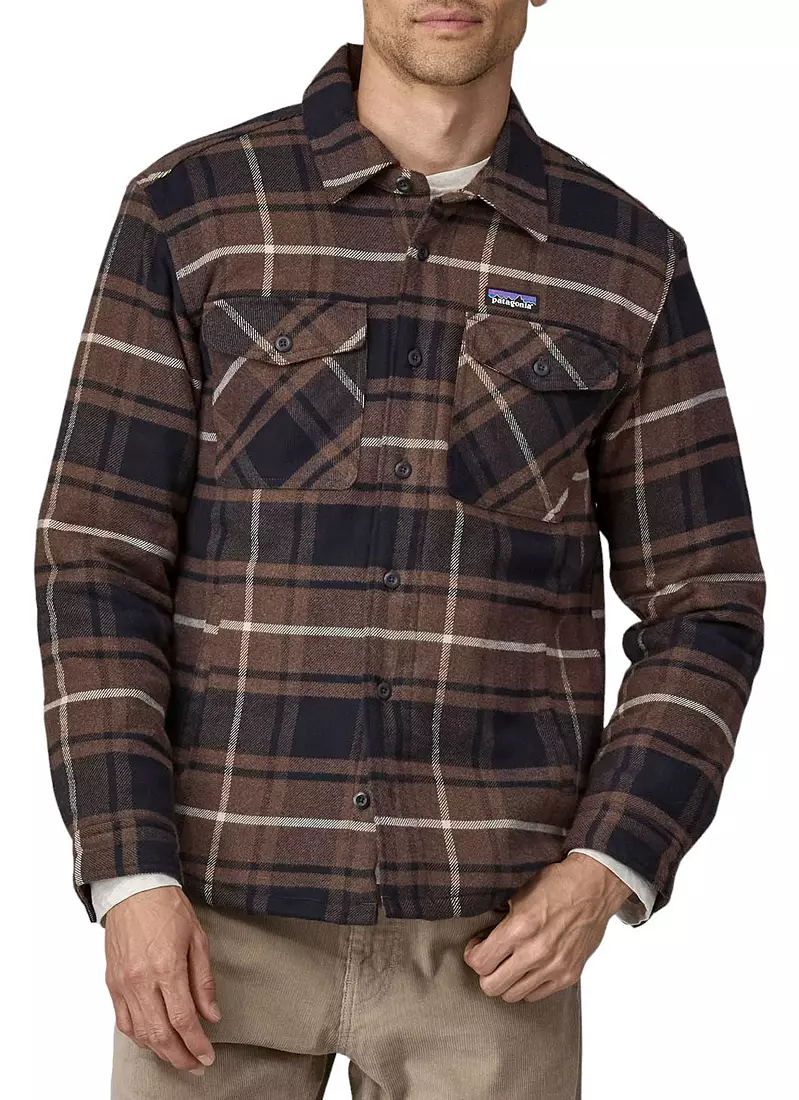 Men's Lightweight Insulated Fjord Flannel Shirt - Image 4