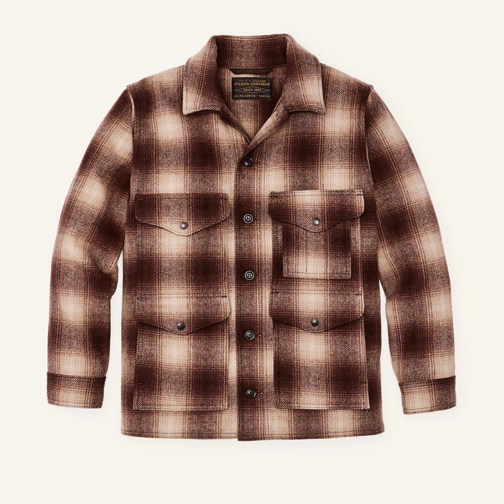 Men's Mackinaw Wool Cruiser Jacket