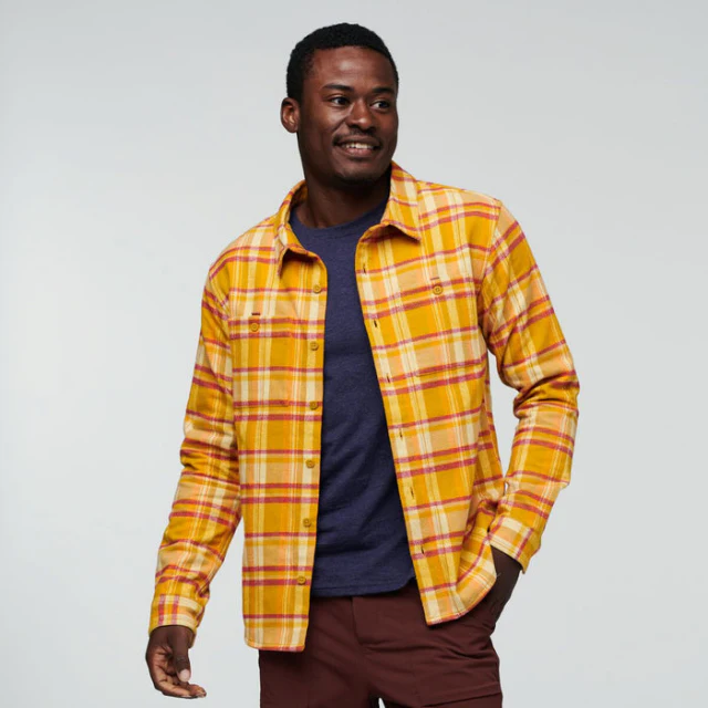 Men's Mero Organic Flannel Shirt - Image 2