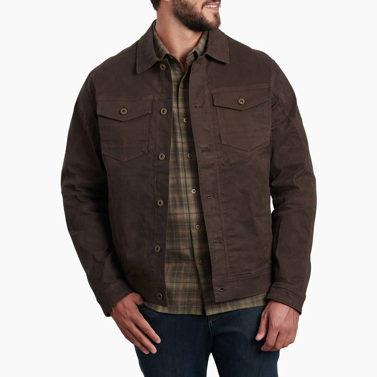 Men's Outlaw Waxed Jacket - Image 4
