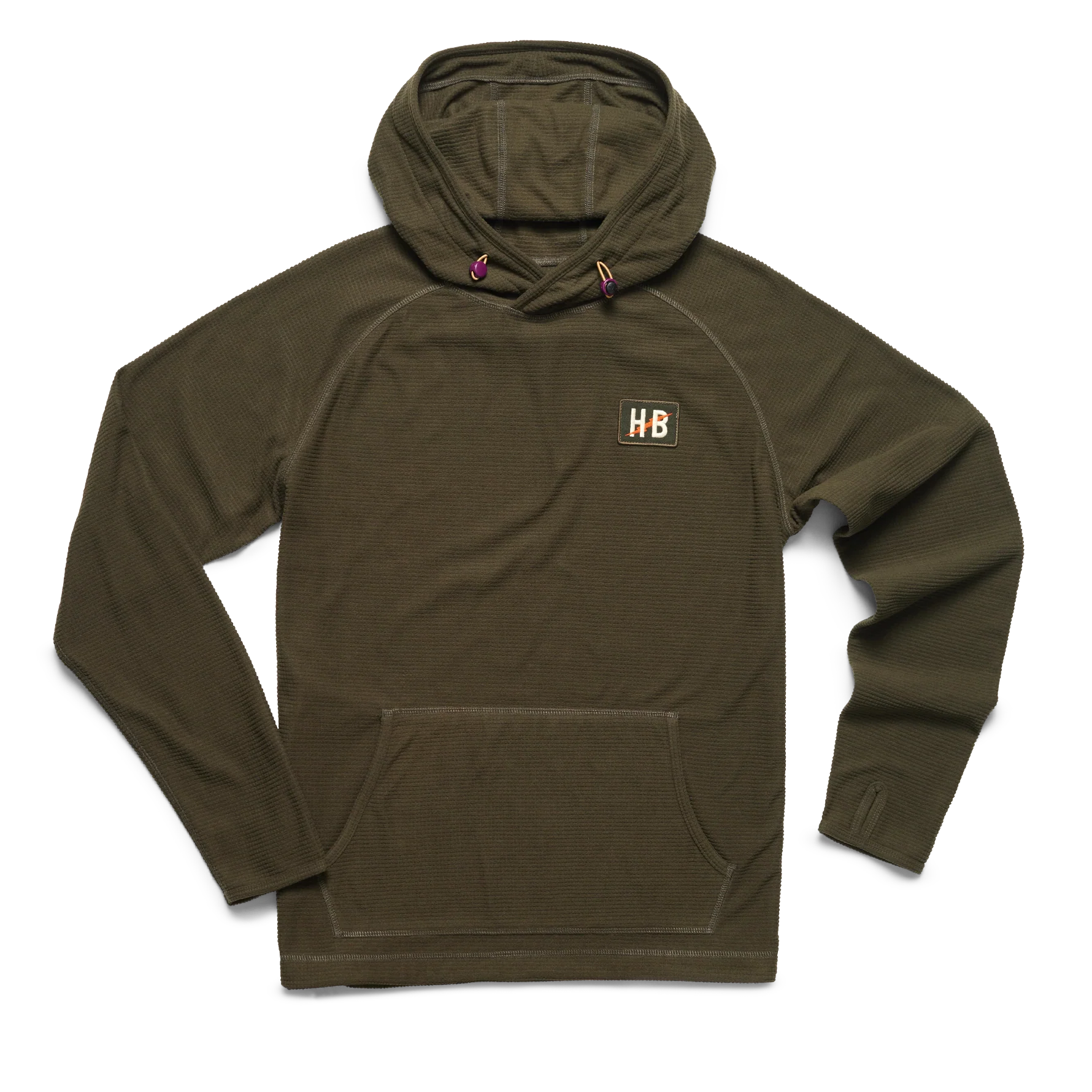 Men's Palo Duro Grid Fleece Hoodie - Image 12