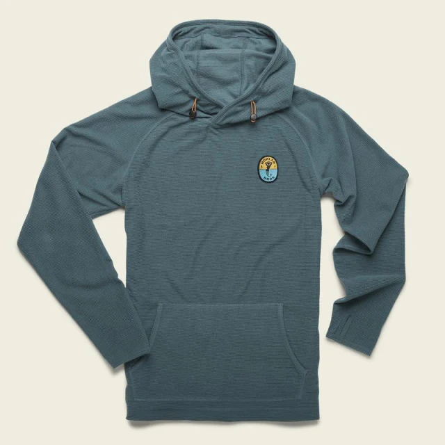 Men's Palo Duro Grid Fleece Hoodie - Image 5