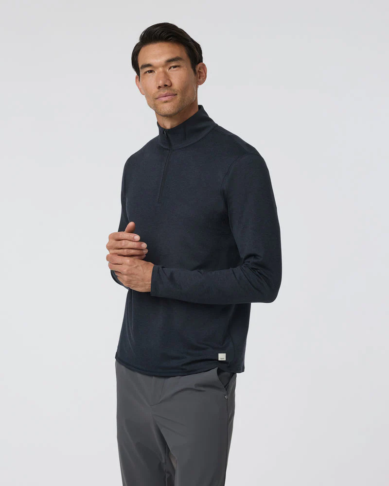 Men's Ponto 1/2 Zip Mock Neck - Image 6