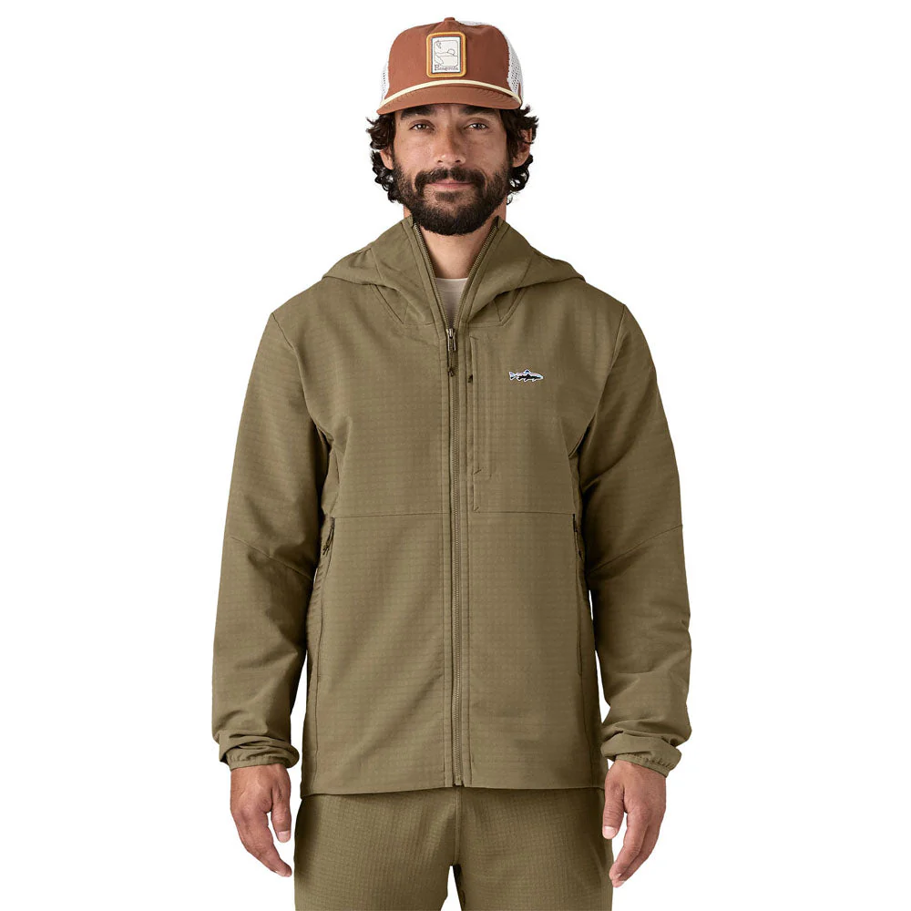 Men's R1 TechFace Fitz Roy Trout Hoody - Image 2