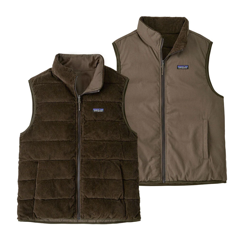 Men's Reversible Cotton Down Vest - Image 3