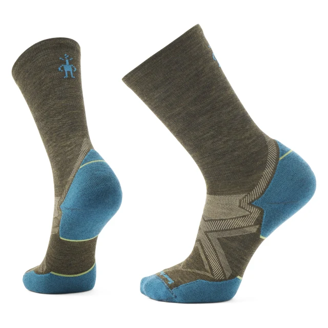 Men's Run Cold Weather Targeted Cushion Crew Socks - Image 3