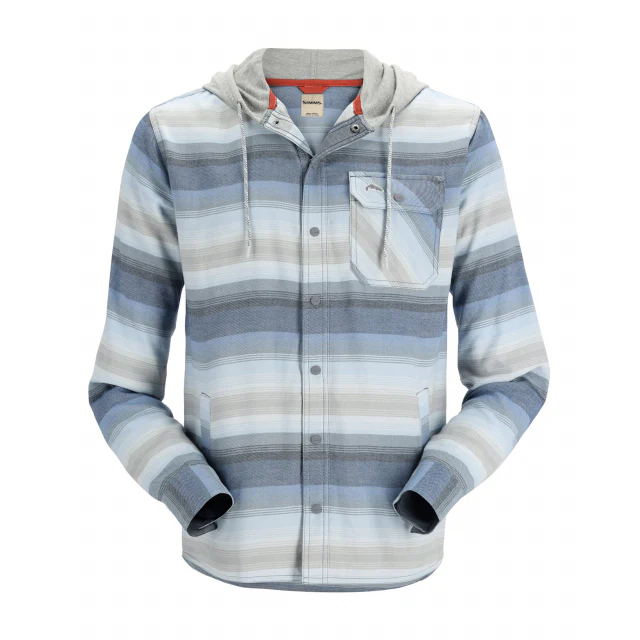 Men's Santee Flannel Hoody - Image 4