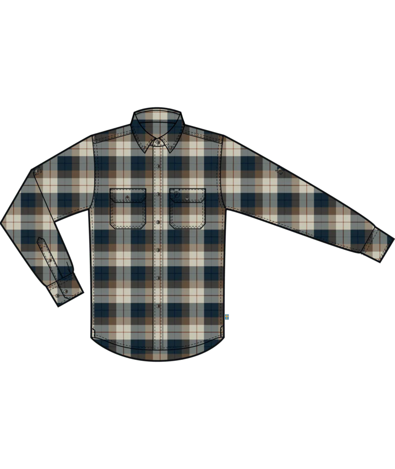 Men's Singi Heavy Flannel Shirt - Image 3