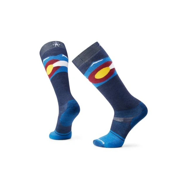 Men's Snowboard Targeted Cushion Colorado Over The Calf Socks - Image 2