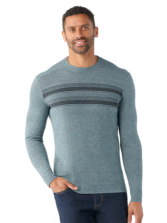 Men's Sparwood Stripe Crew Sweater - Image 2
