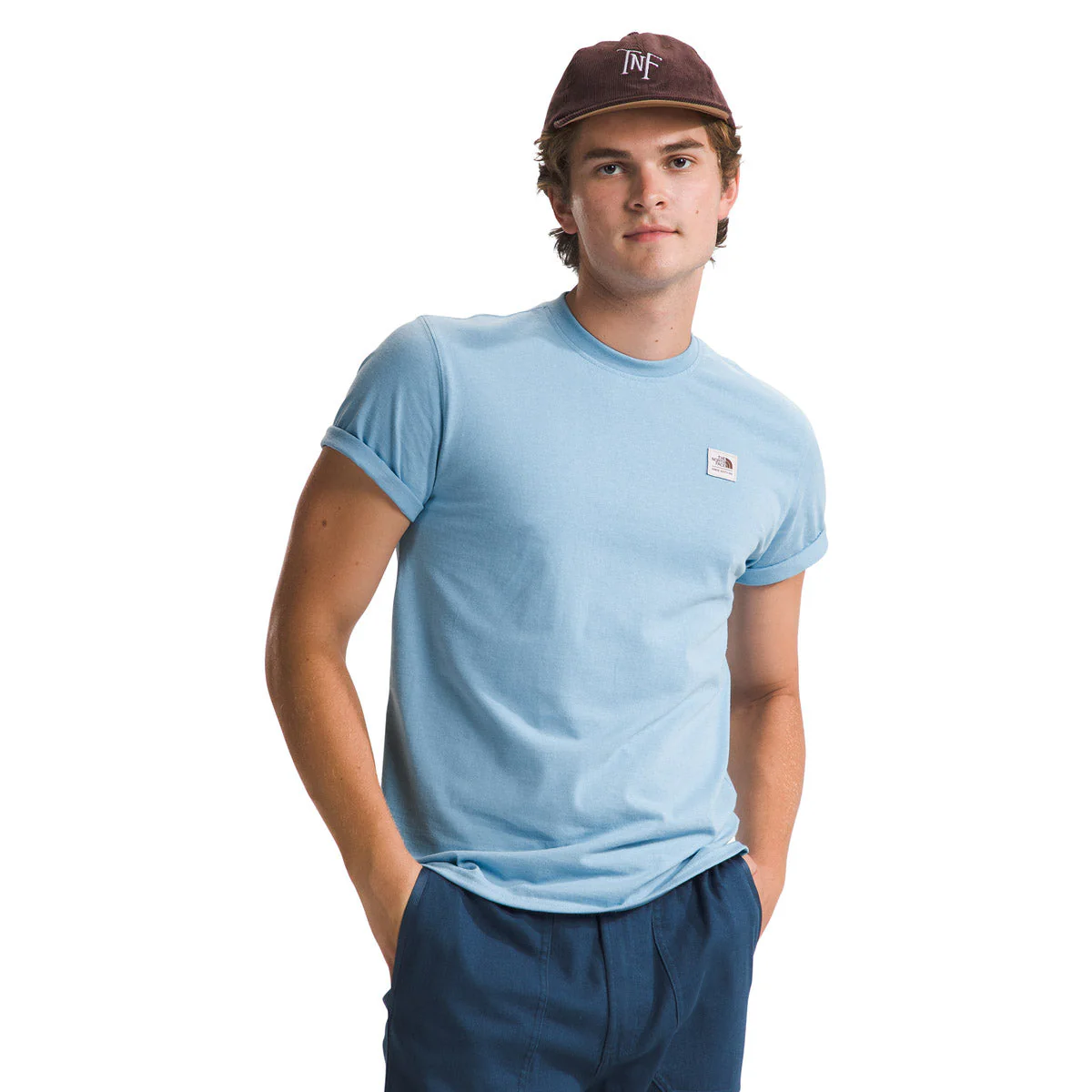 Men's S/S Heritage Patch Heathered Tee - Image 3